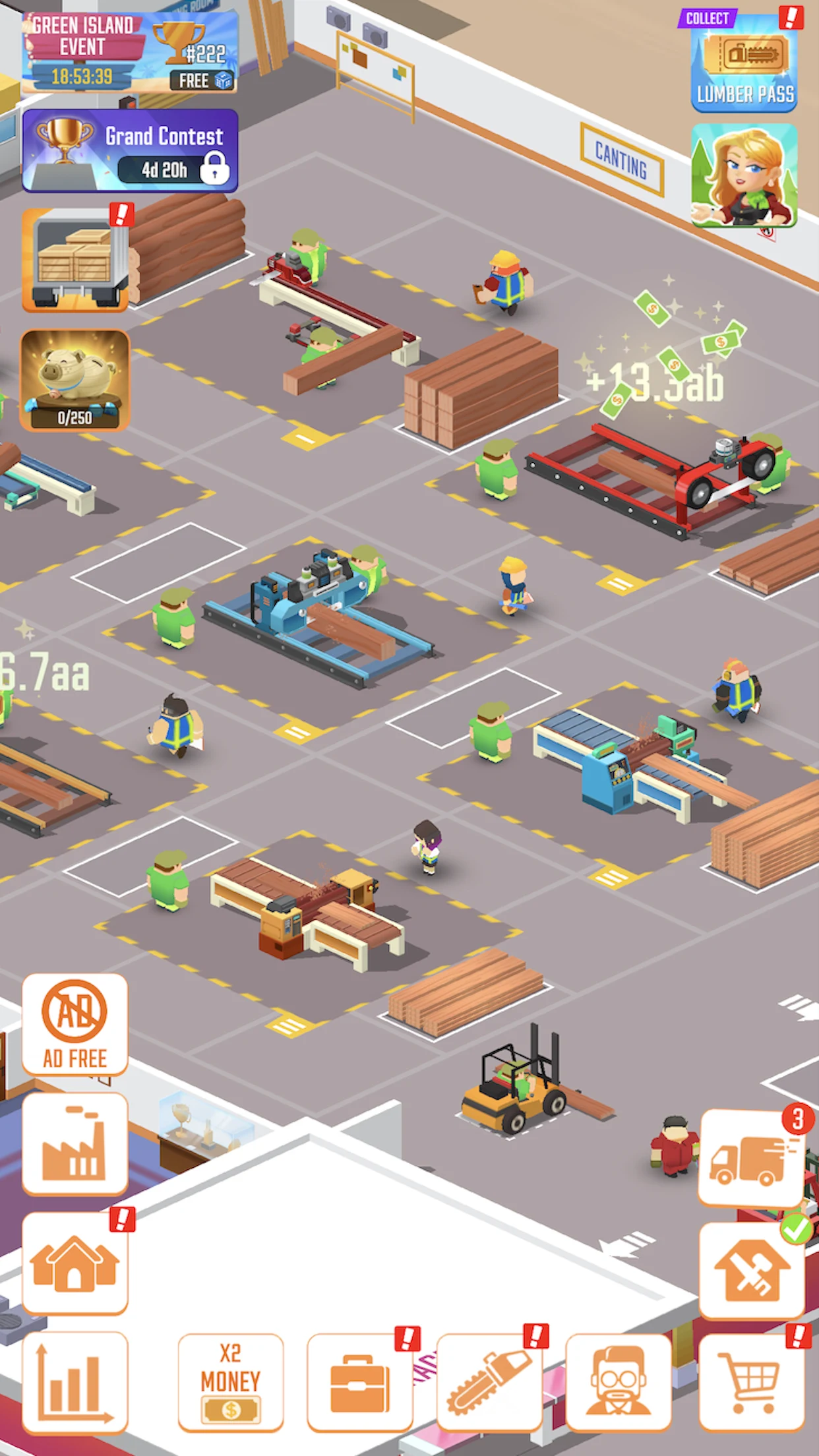 Idle Lumber Empire: Tycoon Inc screenshot