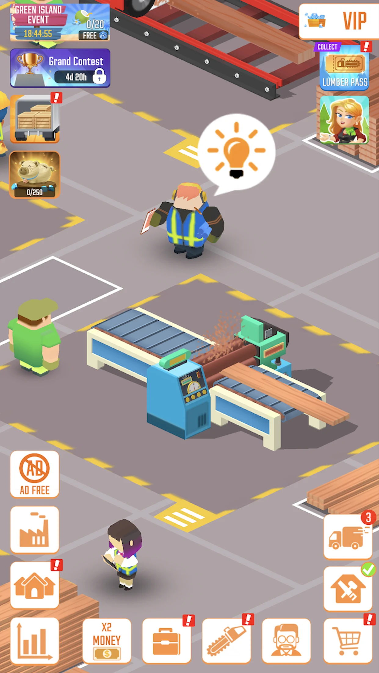 Idle Lumber Empire: Tycoon Inc screenshot