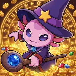 أيقونة MagiLotl: Idle Wizard Tycoon